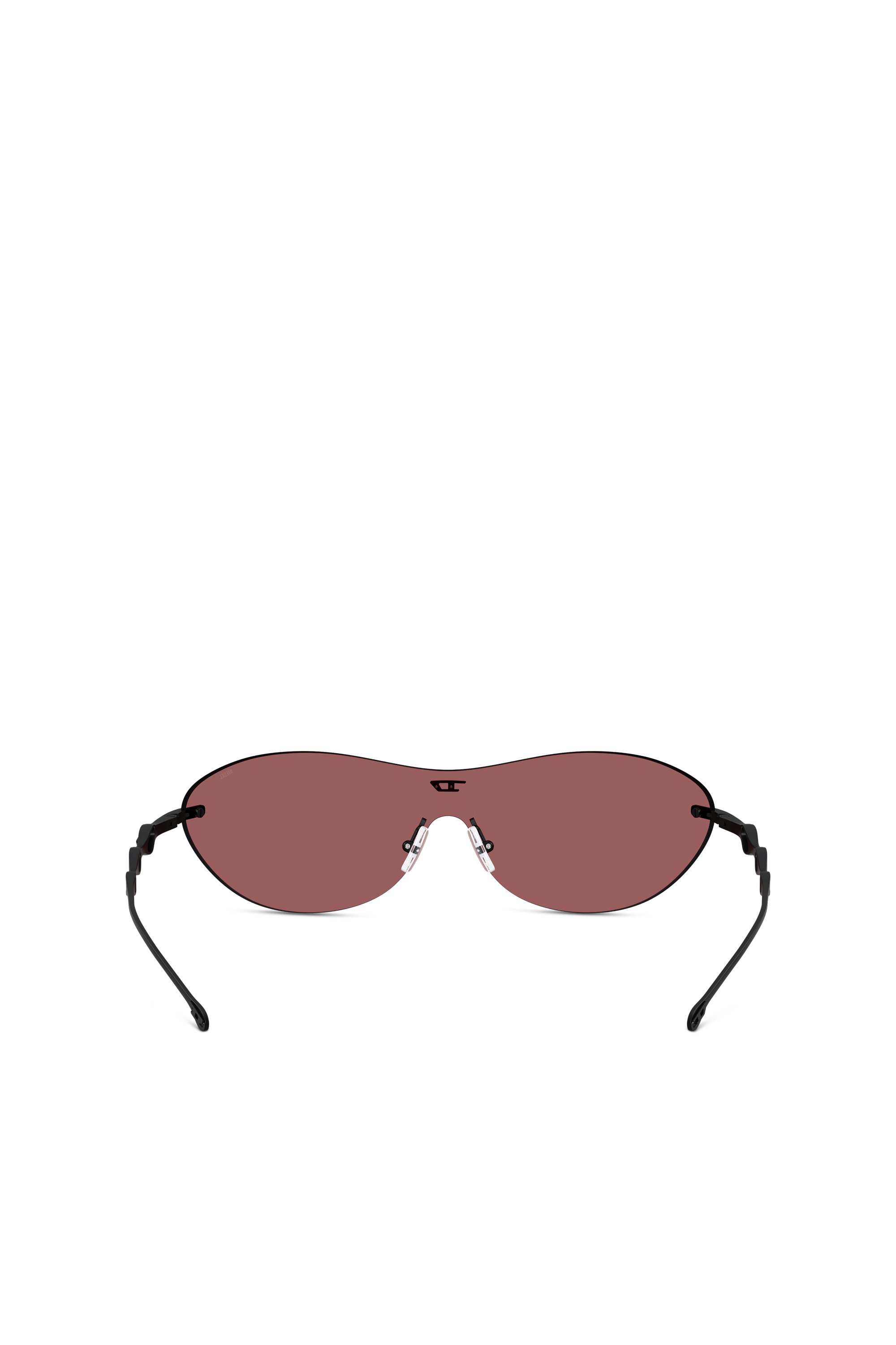 Diesel - 0DL1006 SIZE 35, Unisex's Iconic oval sunglasses in Dark Violet - 4